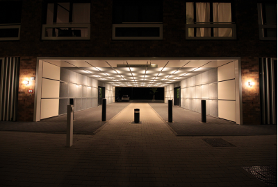 Tunnel in Amsterdam, voorzien van LED verlichting